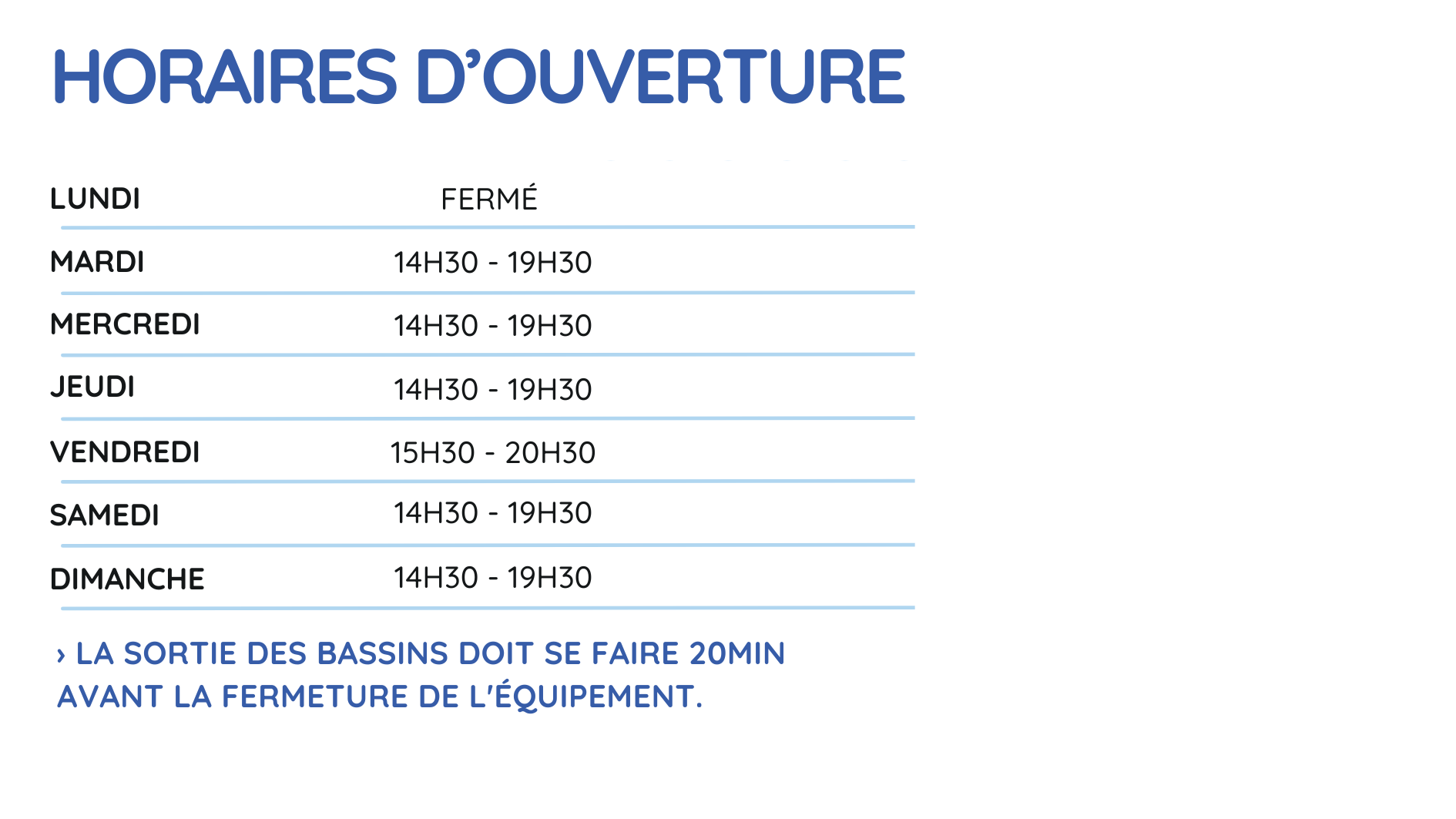 horaire brain