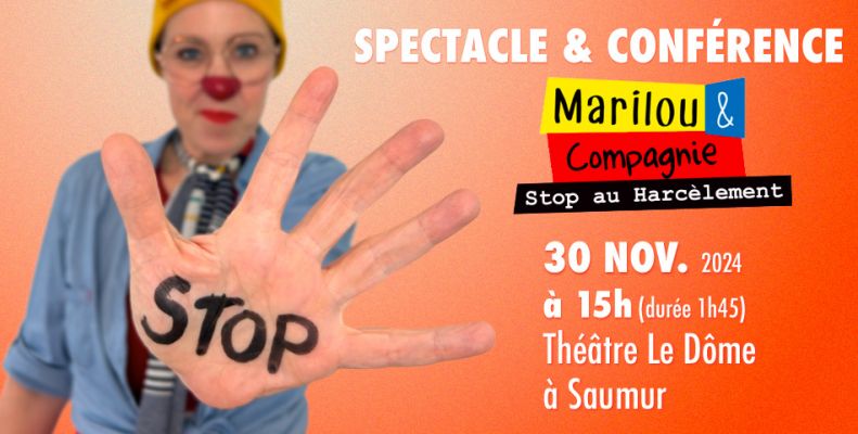 Harcèlement scolaire : Spectacle et Conférence le 30 novembre