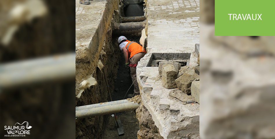 Saumur : des travaux sur les réseaux d'eaux  dans le quartier du Chemin-Vert dès le 26 juillet