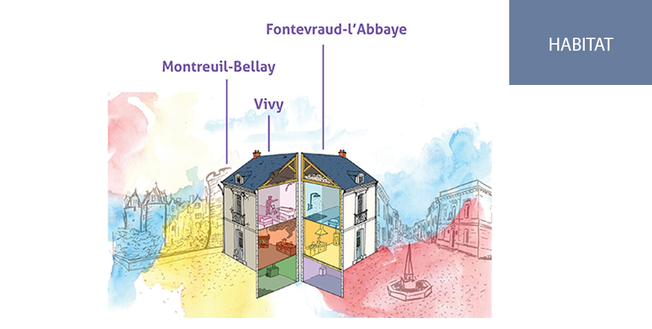 Rénovation de l'Habitat : l’association Les Locaux Moteurs recrute 3 habitants-relais pour une mission d’utilité sociale sur Montreuil-Bellay, Vivy et Fontevraud-L’Abbaye