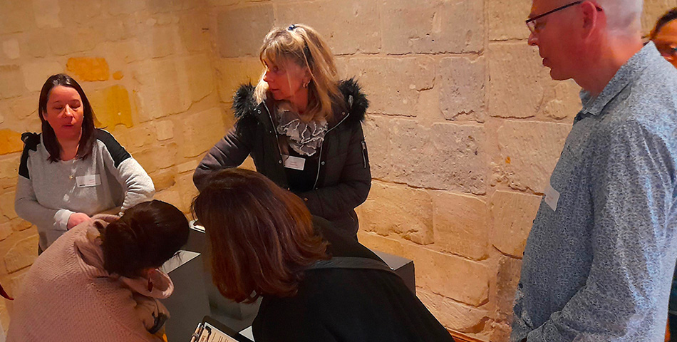 L’Abbatiale du Château de Saumur transformée en escape game pour les Groupements d’Employeurs