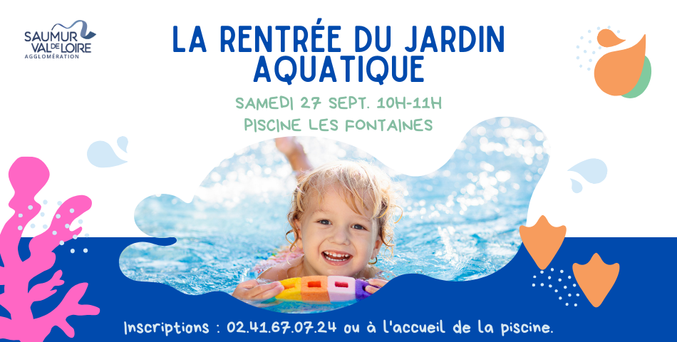 Éveil et complicité dans l’eau : la rentrée du Jardin Aquatique à Doué-en-Anjou Éveil et complicité dans l’eau : la rentrée du Jardin Aquatique à Doué-en-Anjou