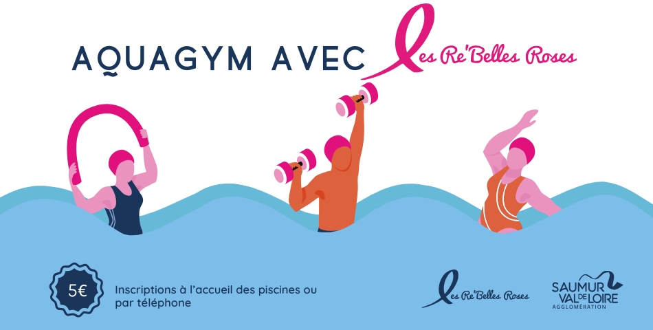 Octobre Rose : Participez à une séance d’aquagym géant ! Octobre Rose : Participez à une séance d’aquagym géant !