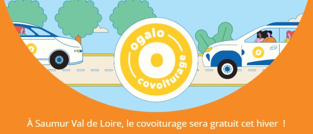 Avec Ogalo covoiturage,  le covoiturage sera gratuit cet hiver !