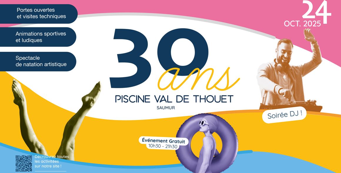 1995 – 2025 : Les 30 ans de la piscine du Val de Thouet 1995 – 2025 : Les 30 ans de la piscine du Val de Thouet